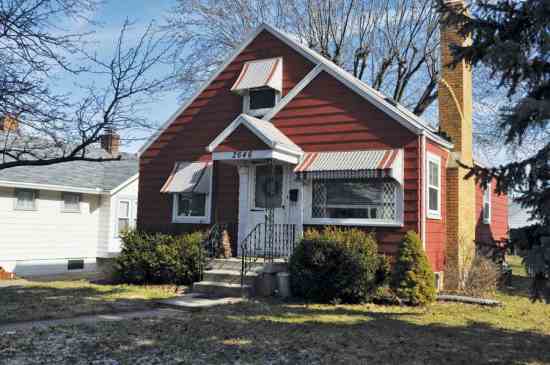 With aluminum siding, single-pane windows and an uninsulated basement, the house is drafty and inefficient.